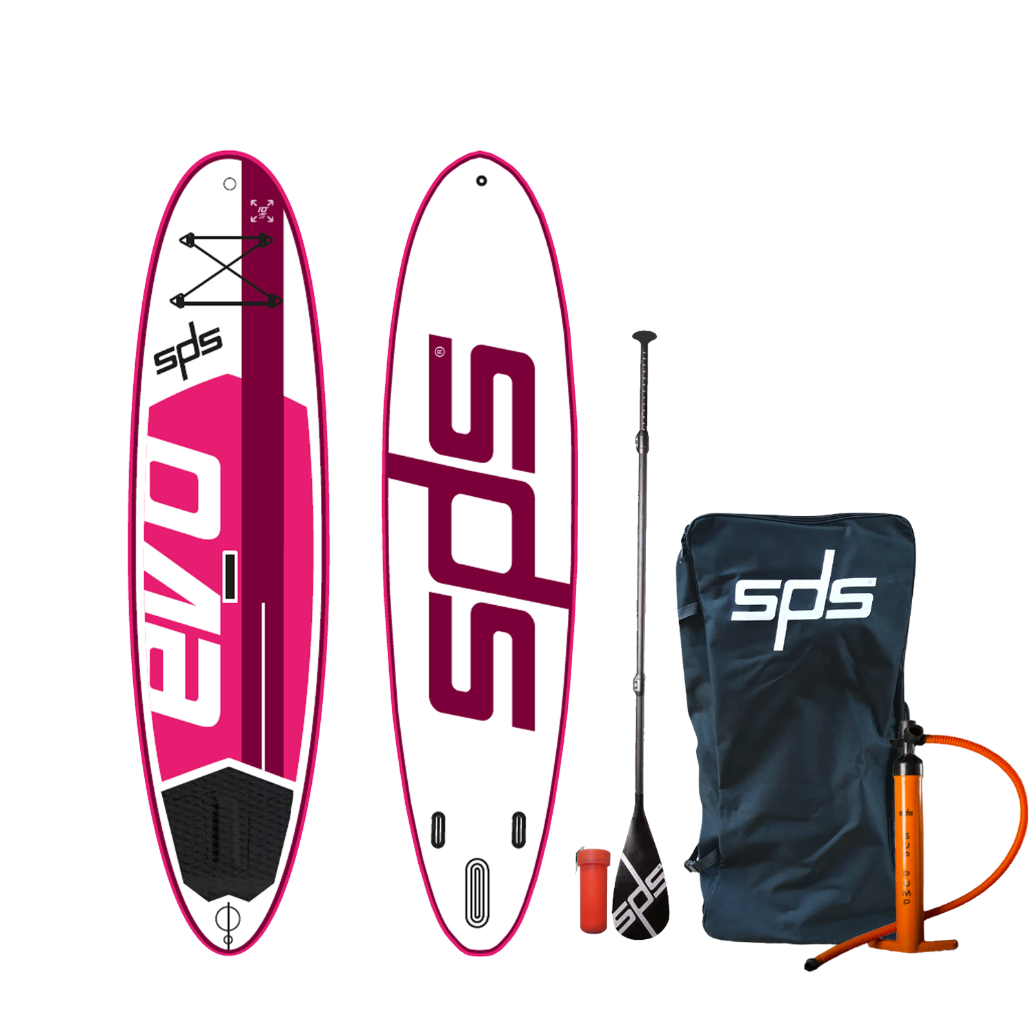 Tabla Paddle Surf EVO SPS 10’x30”x4” Rosa