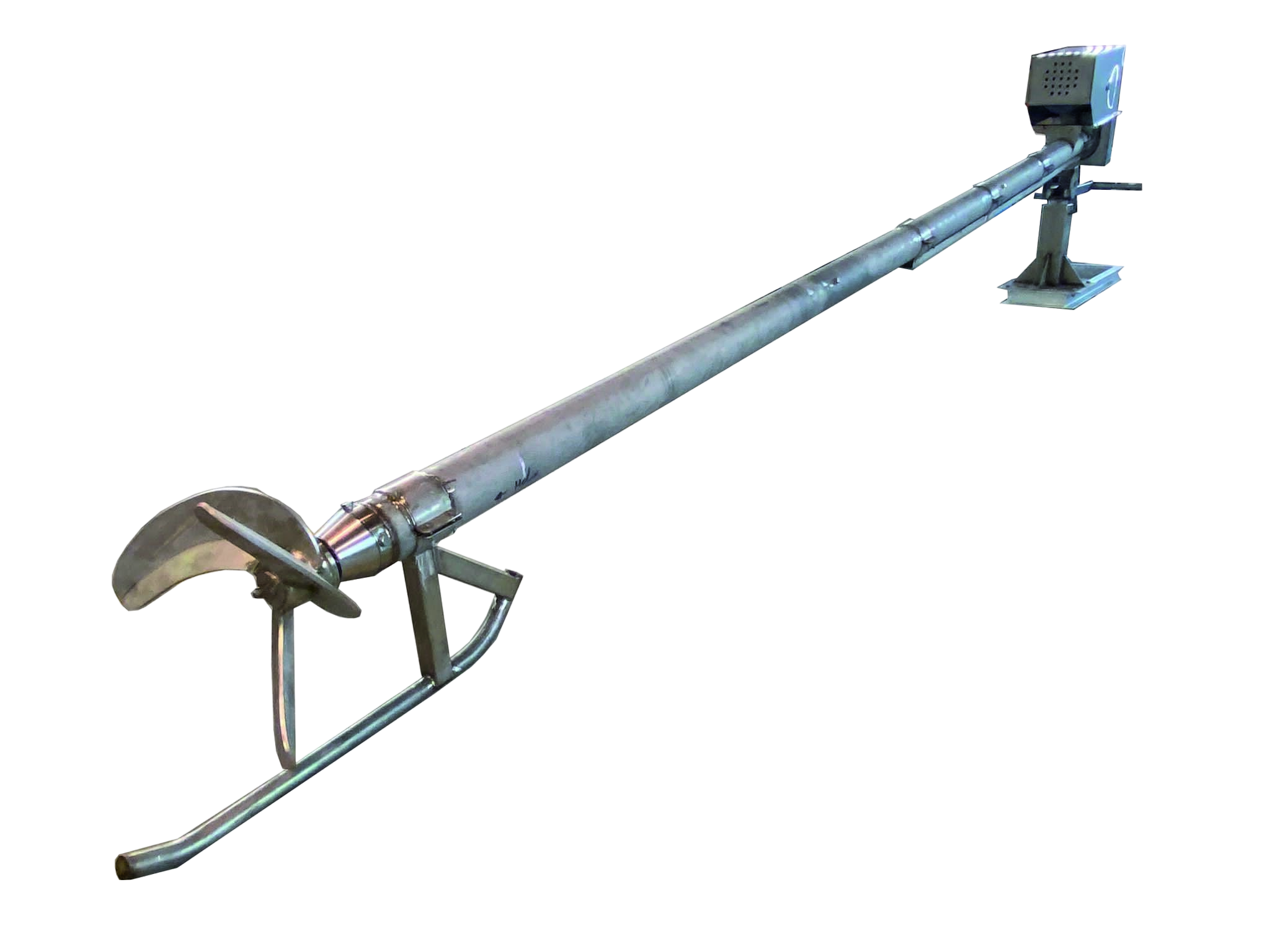 Agitador eléctrico con motor exterior