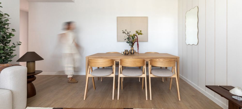 Salón comedor de una vivienda de Serenia Valdebebas