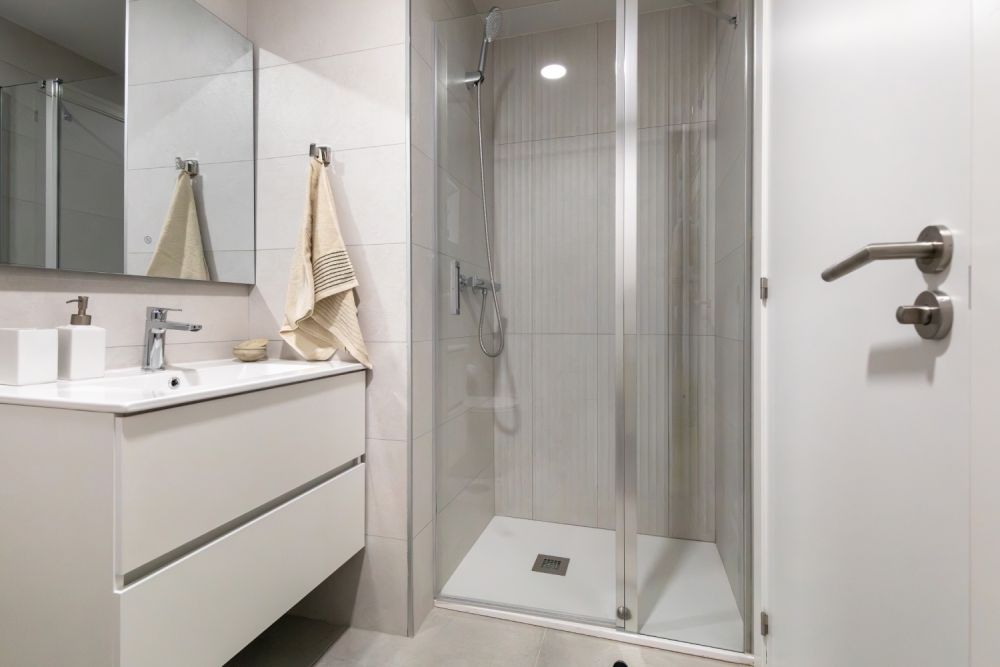 Baño de una vivienda de Serenia Valdebebas