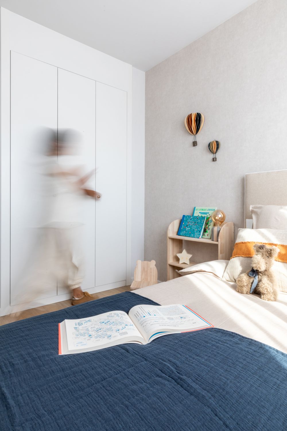 Dormitorio infantil de una vivienda de Serenia Valdebebas