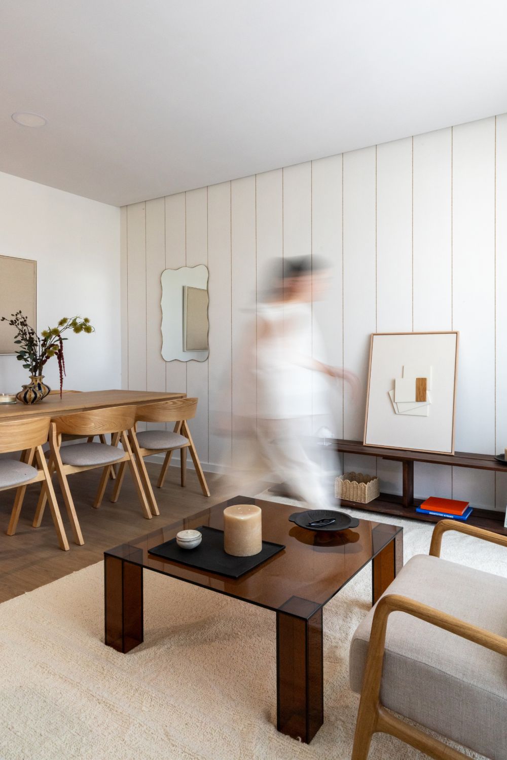 Salón comedor de una vivienda de Serenia Valdebebas