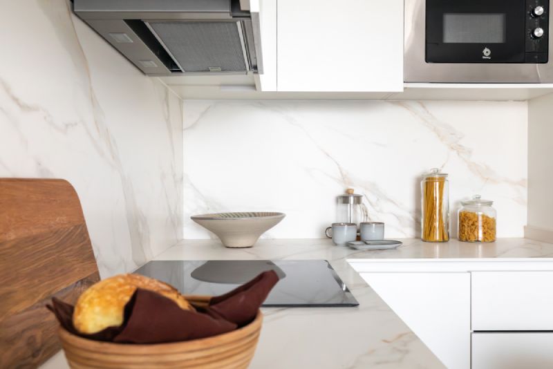 Cocina de una vivienda de Serenia Valdebebas