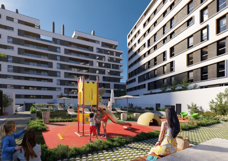 Parque infantil de Serenia Valdebebas