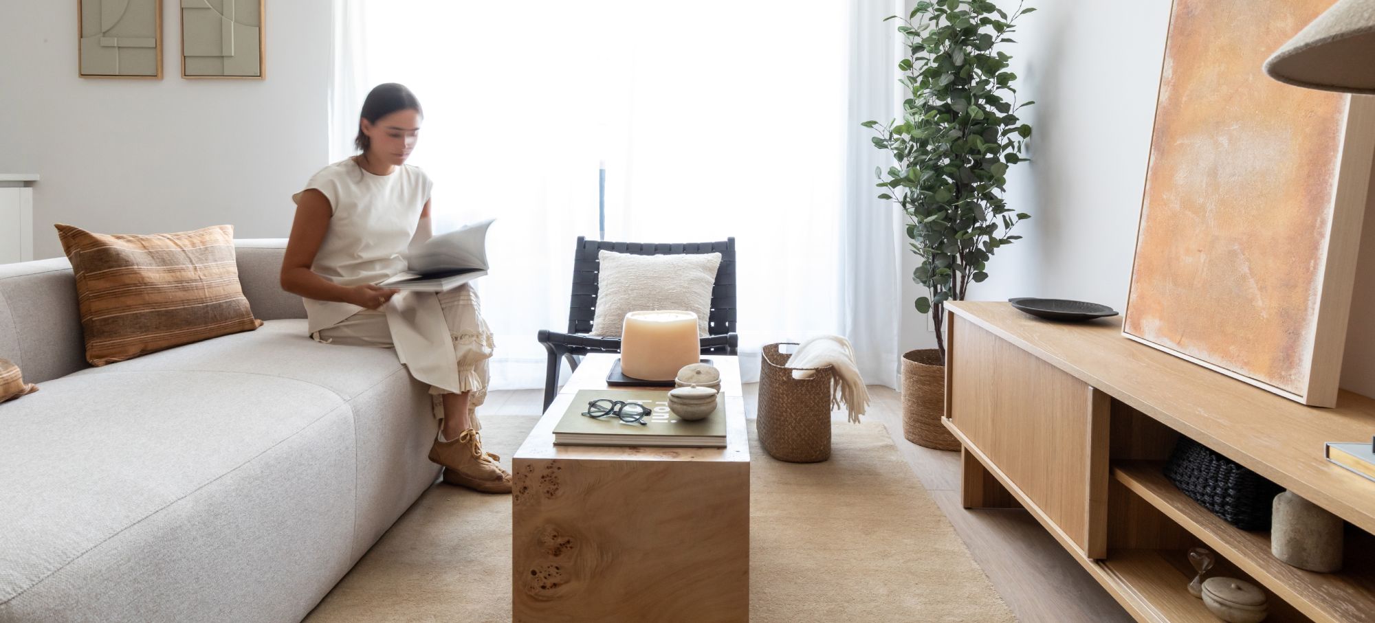 Interior de una vivienda de Serenia Valdebebas
